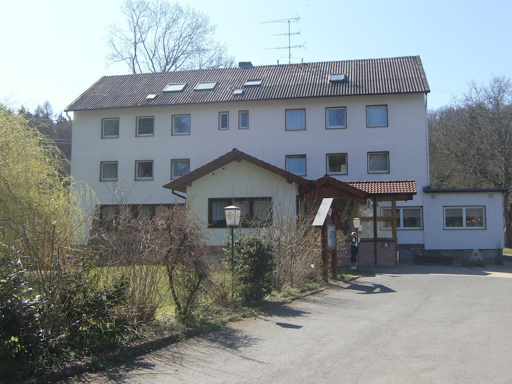 Waldhotel Glimmesmuhle バート・ヘルスフェルト エクステリア 写真