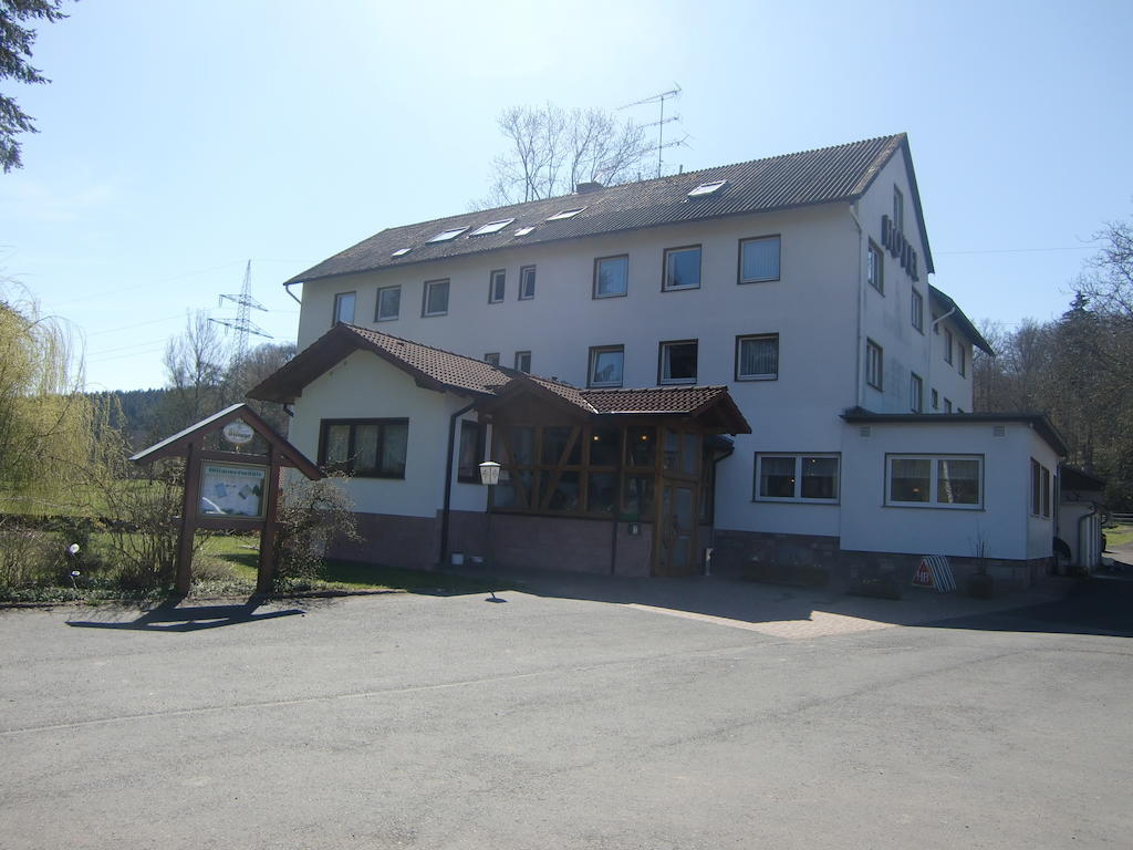 Waldhotel Glimmesmuhle バート・ヘルスフェルト エクステリア 写真